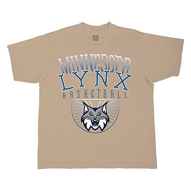 Unisex Stadium Essentials Sand Minnesota Lynx Rays Up Urban Premium Relaxed Fit T-Shirt