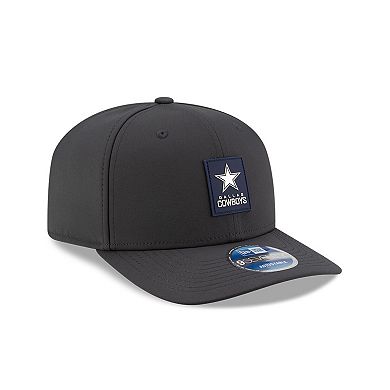 Men's New Era Charcoal Dallas Cowboys 2025 Sideline Cold Weather 9SEVENTY Adjustable Hat