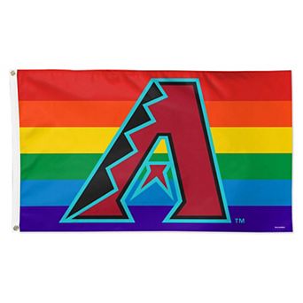 WinCraft Arizona Diamondbacks 3' x 5' Pride Deluxe Single-Sided Flag