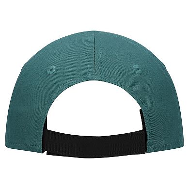 Toddler New Era Green/Black Philadelphia Eagles Arch COOLERA 9FORTY A-Frame Adjustable Hat