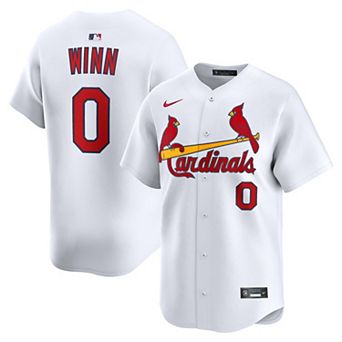 Men's Nike Masyn Winn White St. Louis Cardinals Home Limited Jersey