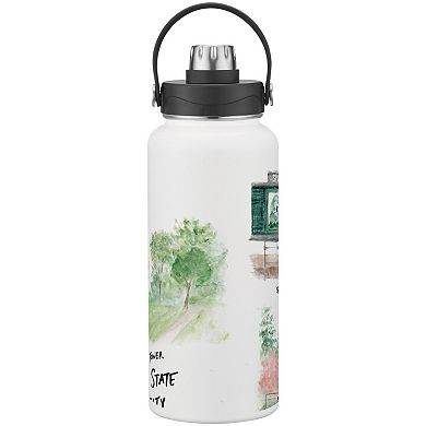 Michigan State Spartans Laura Wilcox Watercolors 34oz. Water Bottle
