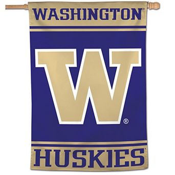 WinCraft Washington Huskies 28" x 40" Team Single-Sided Vertical Banner