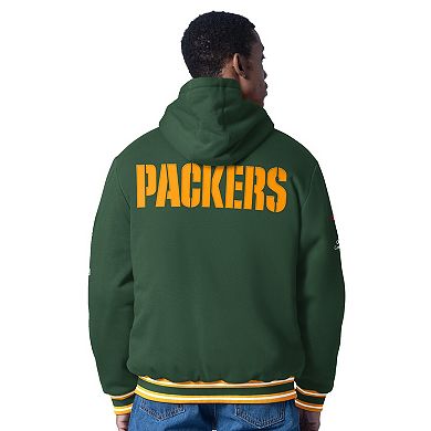 Men's G-III Sports by Carl Banks Green Green Bay Packers Power Forward Commemorative Full-Zip Hooded Jacket