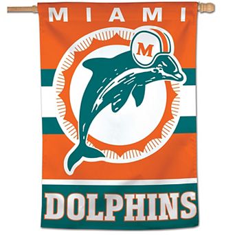 WinCraft Miami Dolphins 28" x 40" Retro Single-Sided Vertical Banner
