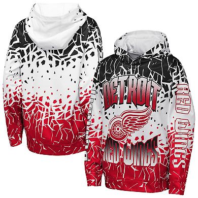 Youth Outerstuff Black Detroit Red Wings Frozen Frenzy Hoodie