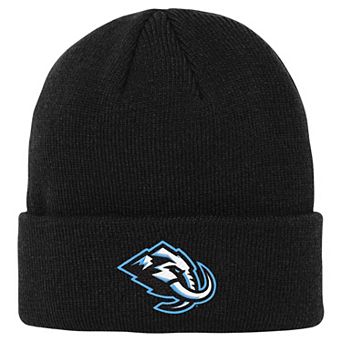 Youth Outerstuff Black Utah Mammoth 2.0 Essential Cuffed Knit Hat