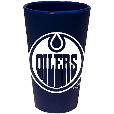 WinCraft Edmonton Oilers 16oz. Silicone Pint Glass