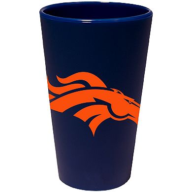 WinCraft Denver Broncos 16oz. Silicone Pint Glass