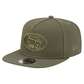 Youth New Era Olive San Francisco 49ers Color Pack A-Frame 9FIFTY Snapback Hat