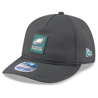 Men's New Era Charcoal Philadelphia Eagles 2025 Sideline Cold Weather Retro Crown 59FIFTY Fitted Hat