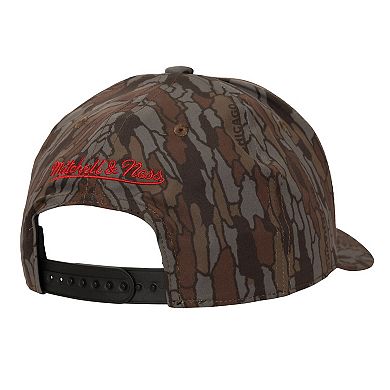 Men's Mitchell & Ness Camo Chicago Blackhawks Hidden Camo Pro Crown Adjustable Hat