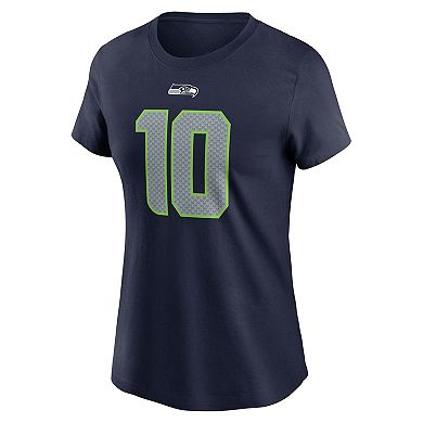 Women's Nike Cooper Kupp College Navy Seattle Seahawks Player Name & Number T-Shirt
