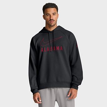 Men's Nike Black Alabama Crimson Tide Premium Raglan��Dri-FIT Hoodie