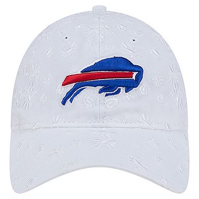 Women's New Era White Buffalo Bills Floral 9TWENTY Adjustable Hat