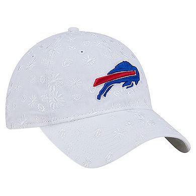 Women's New Era White Buffalo Bills Floral 9TWENTY Adjustable Hat