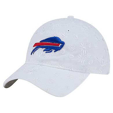 Women's New Era White Buffalo Bills Floral 9TWENTY Adjustable Hat