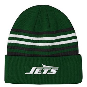 Youth Outerstuff Green New York Jets Essentials Cuffed Knit Hat