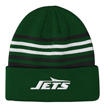 Youth Outerstuff Green New York Jets Essentials Cuffed Knit Hat