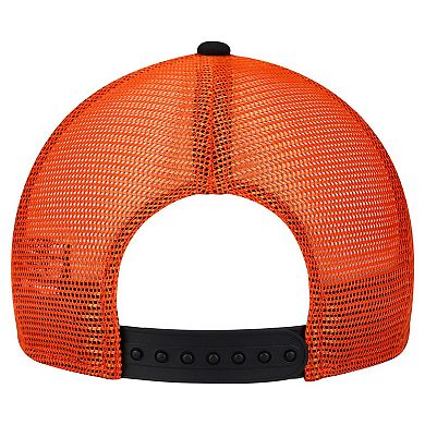 Youth New Era White/Black Cincinnati Bengals Streak 9FORTY A-Frame Adjustable Hat