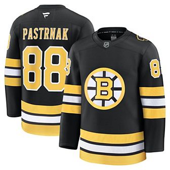 Men's Fanatics David Pastrnak Black Boston Bruins Home Premium Player Jersey