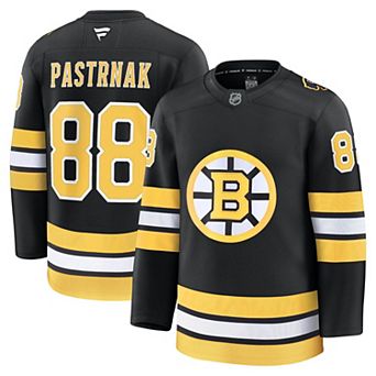 Men's Fanatics David Pastrnak Black Boston Bruins Home Premium Player Jersey