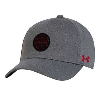 Men's Under Armour Heather Gray Utah Utes College Essentials 3.0 Blitzing Flex Hat