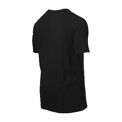 Men's New Era Black Milwaukee Brewers D _a de los Muertos Washed Oversized T-Shirt