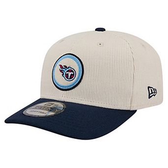 Men's New Era Stone Tennessee Titans Loyal Corduroy 9SEVENTY Adjustable Hat