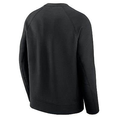 Men's Nike Black Washington Commanders Tech Fleece Raglan Sweatshirt