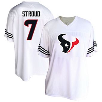 Women's Fanatics C.J. Stroud White Houston Texans Plus Size Fashion Jersey