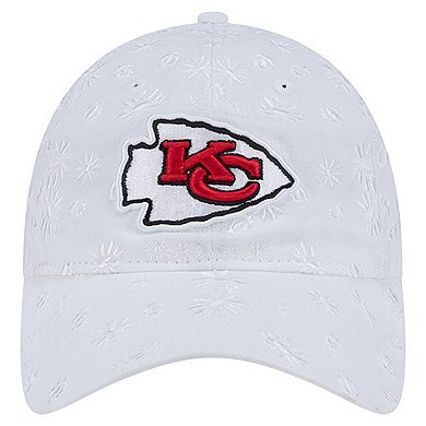 Women's New Era White Kansas City Chiefs Floral 9TWENTY Adjustable Hat