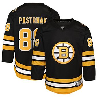 Youth David Pastrnak Black Boston Bruins Home Premier Player Jersey