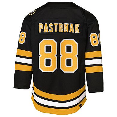 Youth David Pastrnak Black Boston Bruins Home Premier Player Jersey
