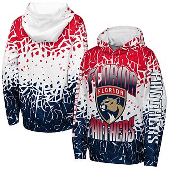 Youth Outerstuff Red Florida Panthers Frozen Frenzy Hoodie