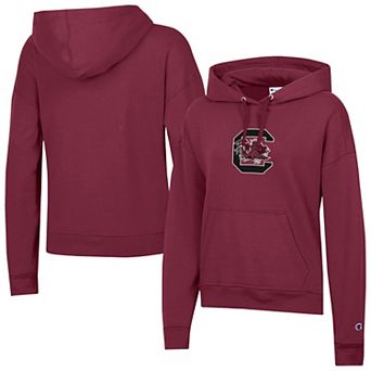 Women's Champion Garnet South Carolina Gamecocks Powerblend Fleece Hoodie