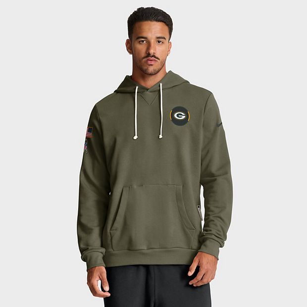 Men's Nike Olive Green Bay Packers 2025 Salute to Service Sideline