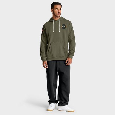 Men's Nike Olive Green Bay Packers 2025 Salute to Service Sideline