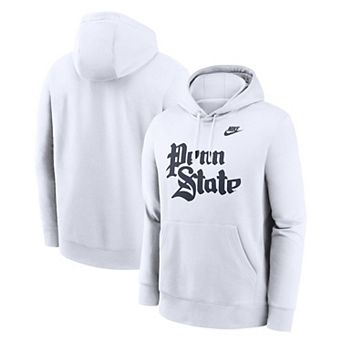 Men's Nike White Penn State Nittany Lions Vault Club Hoodie