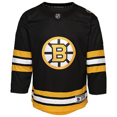 Preschool David Pastrnak Black Boston Bruins Home Replica Player Jersey