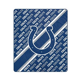 Pegasus Indianapolis Colts 50" x 60" Diagonal Lined Wordmark Ultra Soft Blanket
