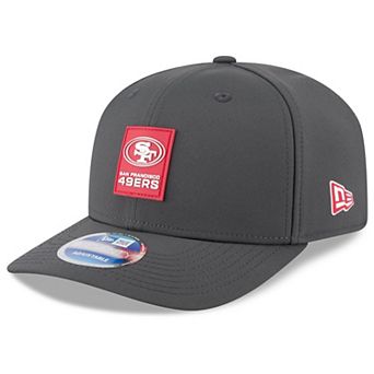 Men's New Era Charcoal San Francisco 49ers 2025 Sideline Cold Weather 9SEVENTY Adjustable Hat