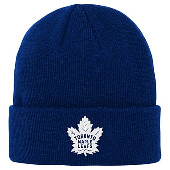 Youth Outerstuff Blue Toronto Maple Leafs 2.0 Essential Cuffed Knit Hat