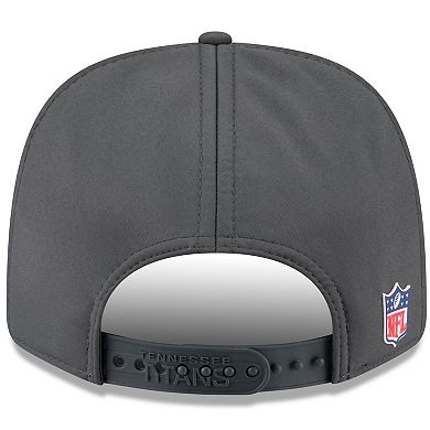 Men's New Era Charcoal Tennessee Titans 2025 Sideline Cold Weather 9SEVENTY Adjustable Hat