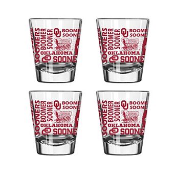 Oklahoma Sooners 2oz. Shot Glass Set