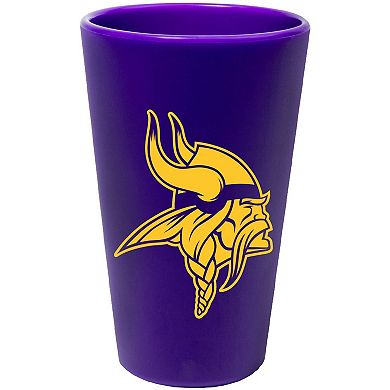 WinCraft Minnesota Vikings 16oz. Silicone Pint Glass