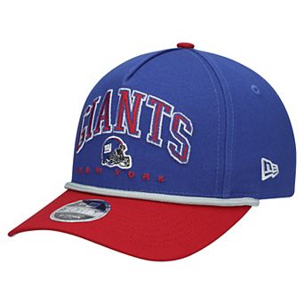 Youth New Era Royal/Red New York Giants Arch COOLERA 9FORTY A-Frame Adjustable Hat