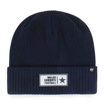 Men's '47 Navy Dallas Cowboys Cypher Cuffed Knit Hat