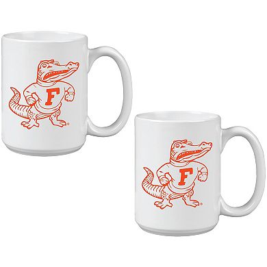 Florida Gators Two Pack 15oz. Vault Sketch Ceramic Mug Set