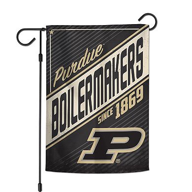 WinCraft Purdue Boilermakers 12" x 18" Throwback Logo Double-Sided Garden Flag